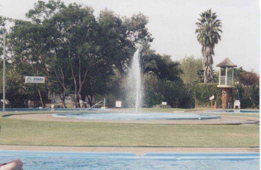 The thermal pools at Termas de Daymán, Salto, Uruguay